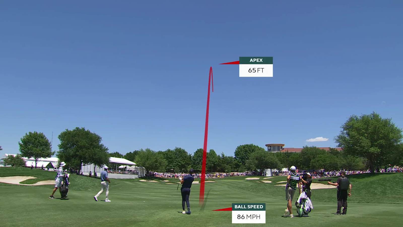 Erik van Rooyen zips back wedge for birdie on No. 6 at THE CJ CUP