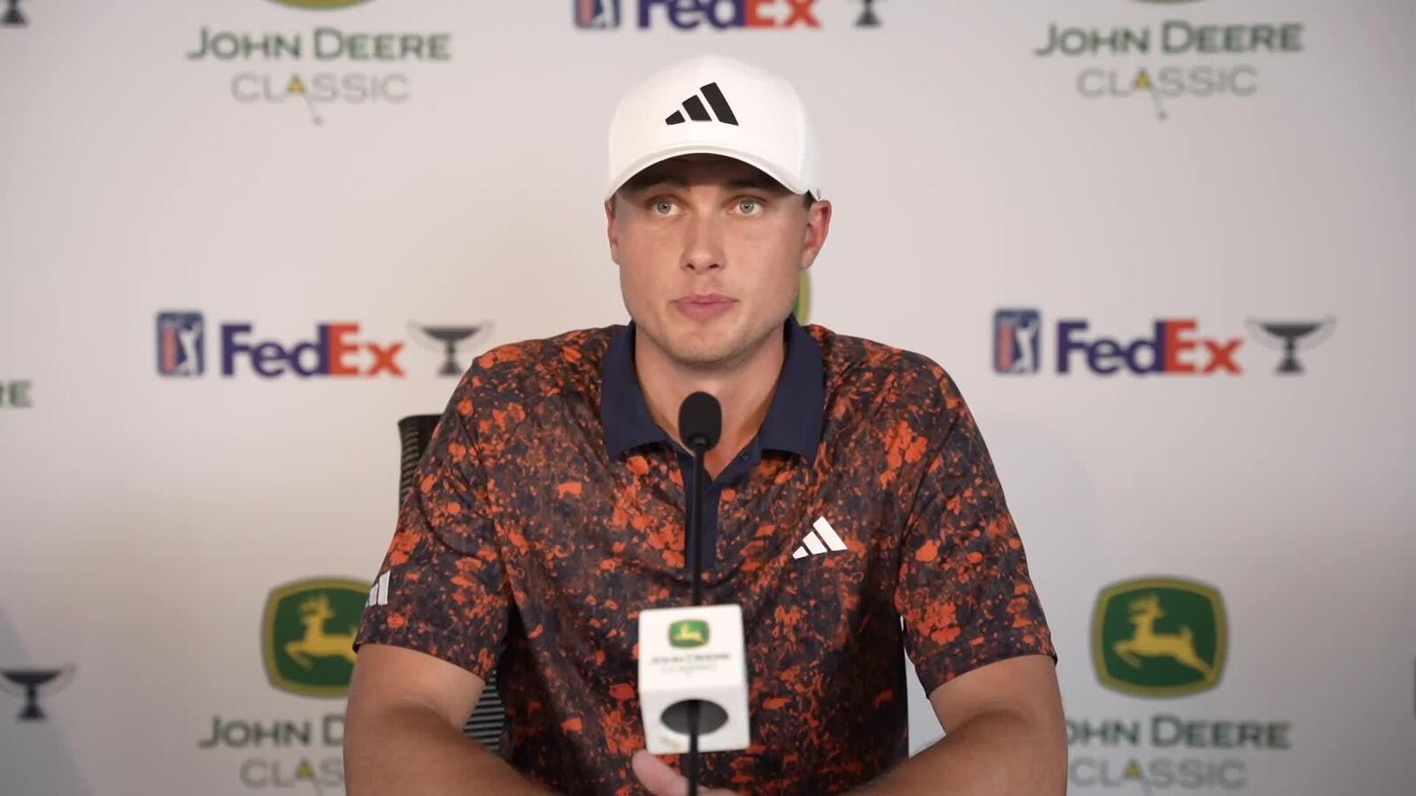 Ludvig Aberg on transitioning from college golf to the PGA TOUR