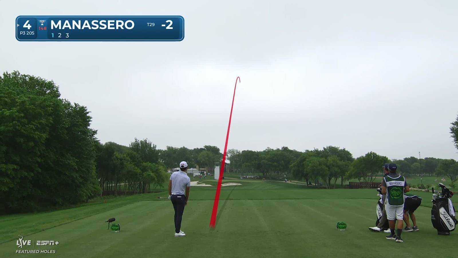 Matteo Manassero makes birdie on No. 4 at THE CJ CUP