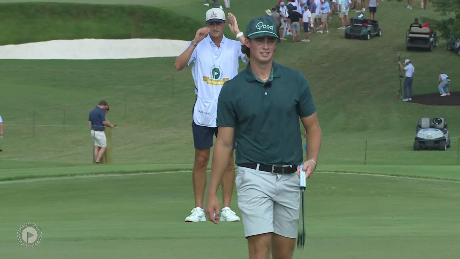 Garrett Clark opens with birdie at Creator Classic