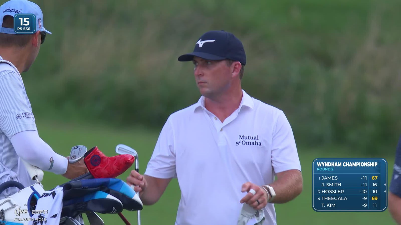 Steven Fisk reaches par-5 No. 15 in two, makes birdie at Wyndham