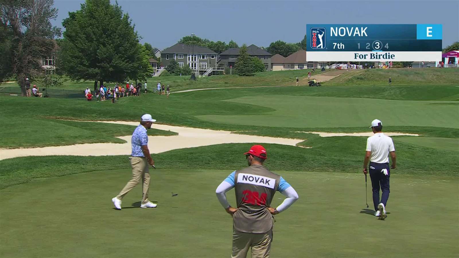 Andrew Novak makes birdie on No. 7 at 3M Open