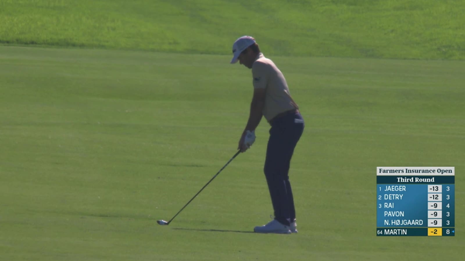 Ben Martin's near-albatross is the Shot of the Day