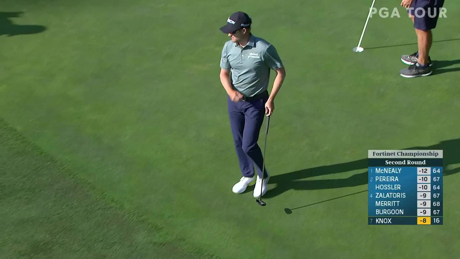 Russell Knox makes birdie on No. 16 at Fortinet Championship