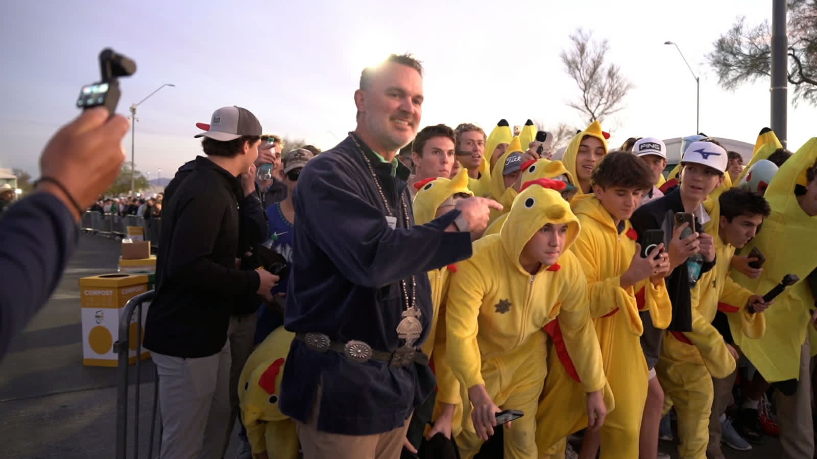 WILD scenes from No. 16 at the WM Phoenix Open