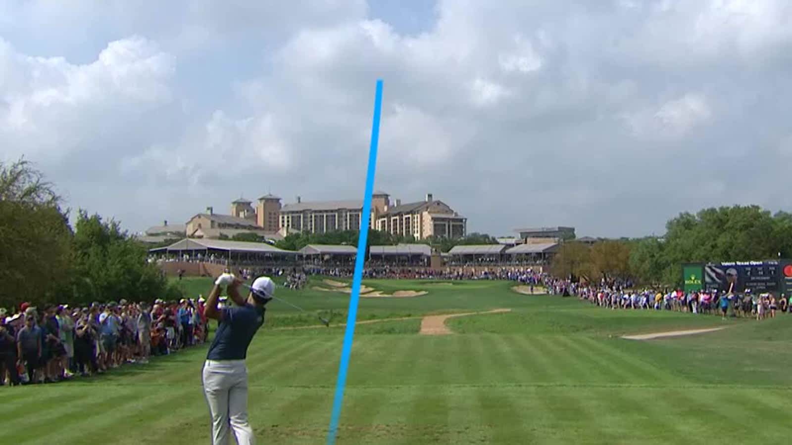 Si Woo Kim’s near ace on No. 16 at Valero