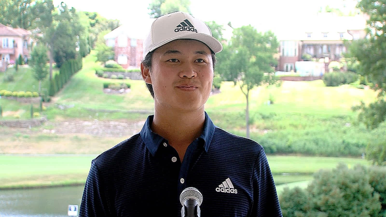 Brandon Wu interview after Round 2 of the Price Cutter