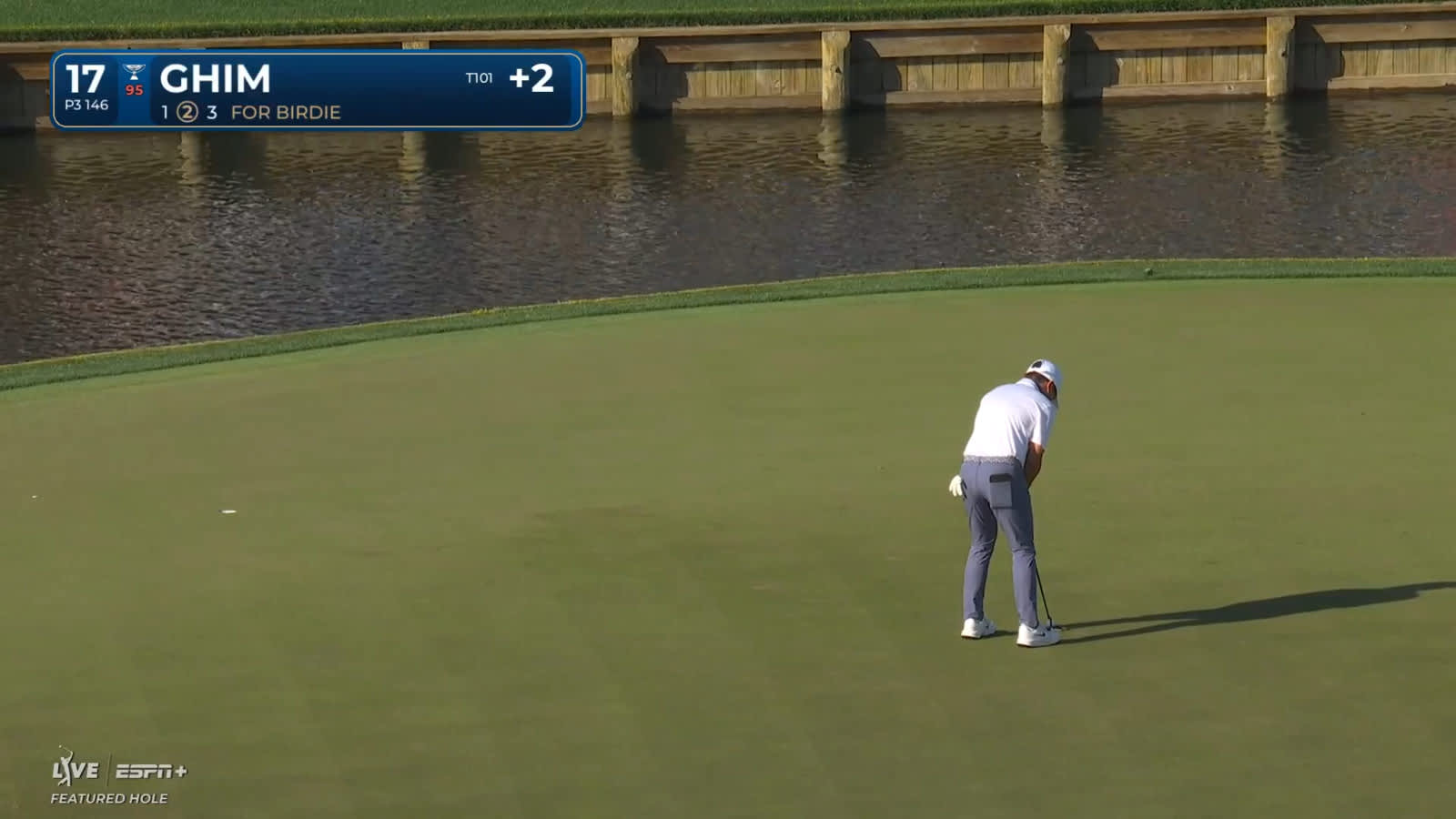 Doug Ghim makes birdie at THE PLAYERS