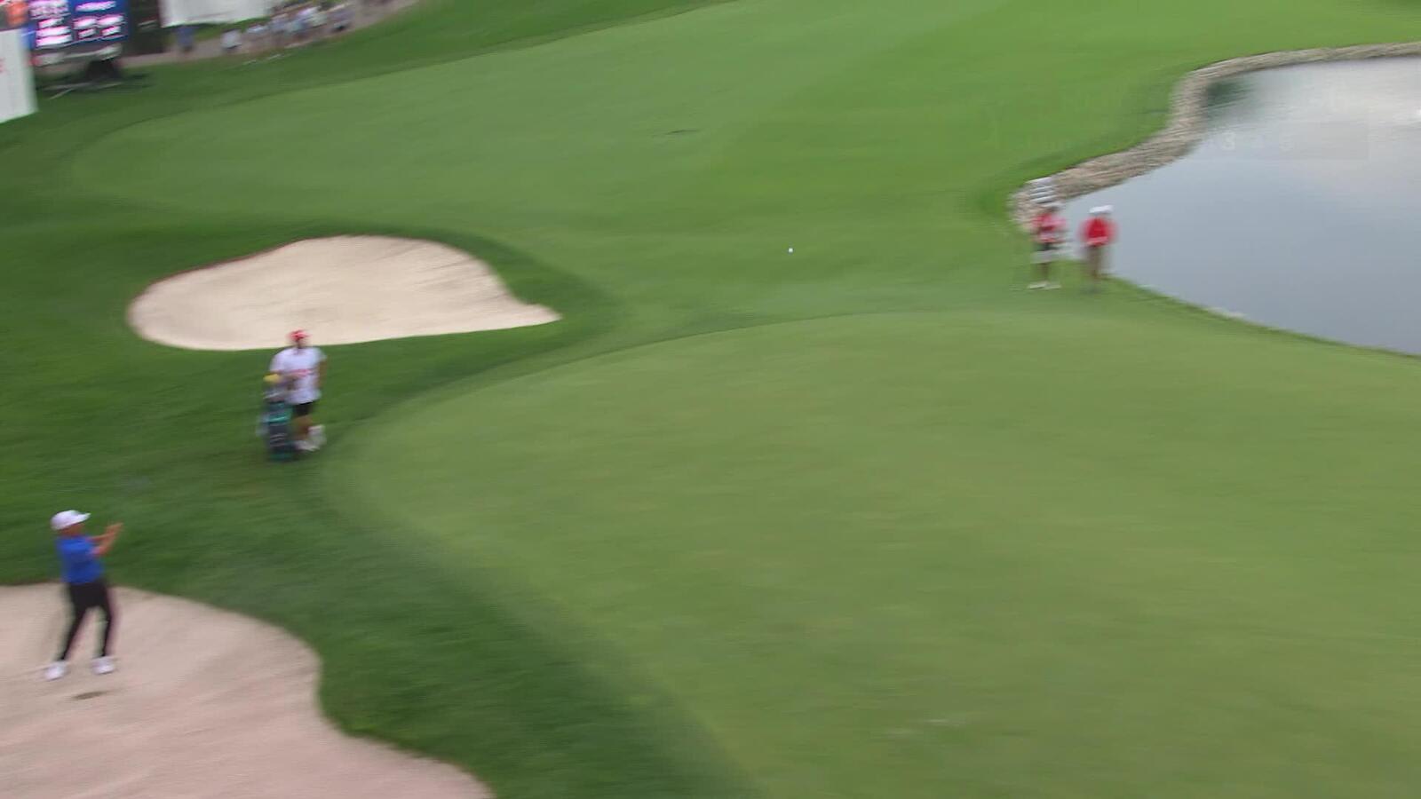 Kevin Roy makes birdie on No. 14 at Rocket Classic