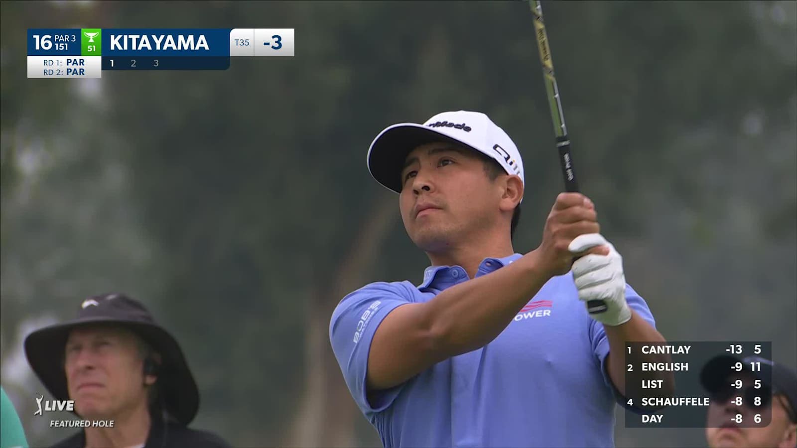 Kurt Kitayama hits tight tee shot and birdies at Genesis