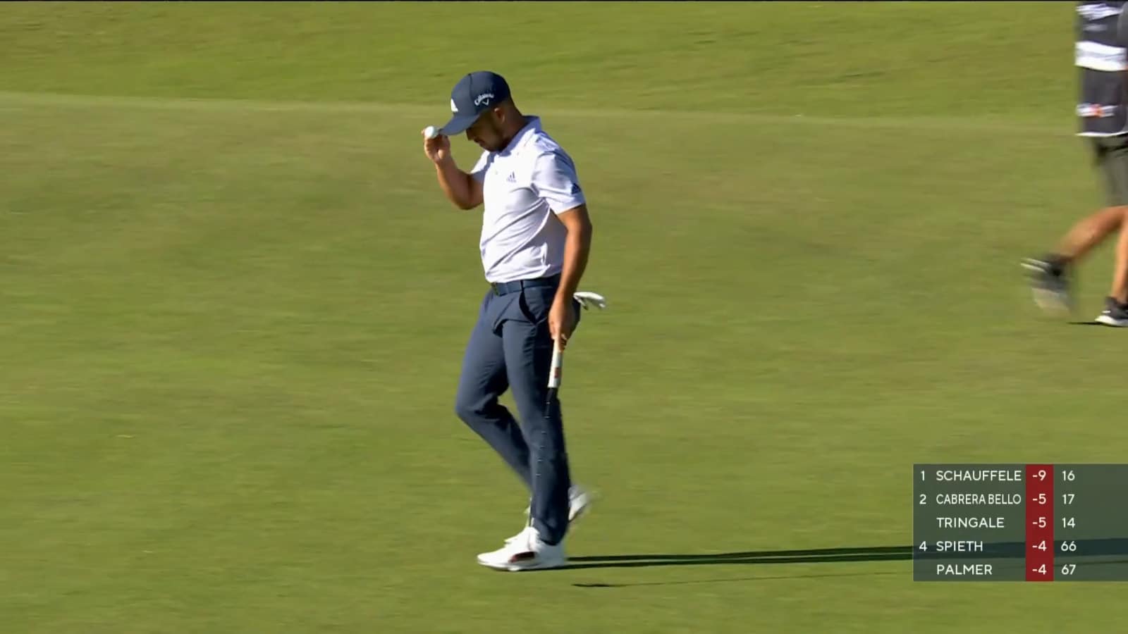 Xander Schauffele birdies No. 16 at Genesis Scottish Open