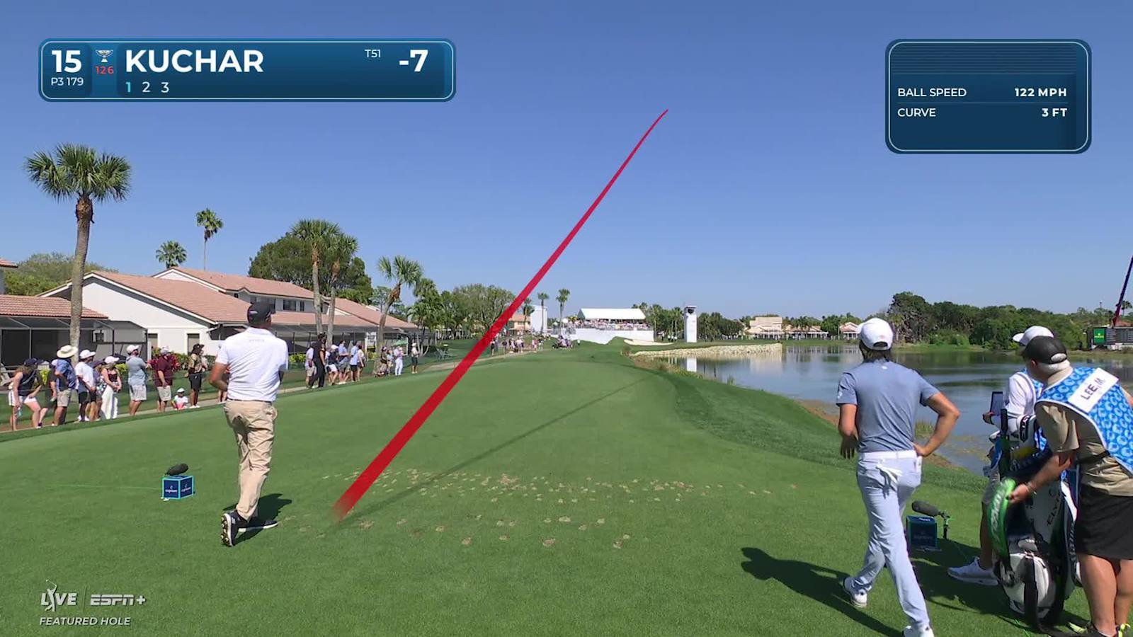 Matt Kuchar sends tee shot to 6 feet and birdies at Cognizant Classic