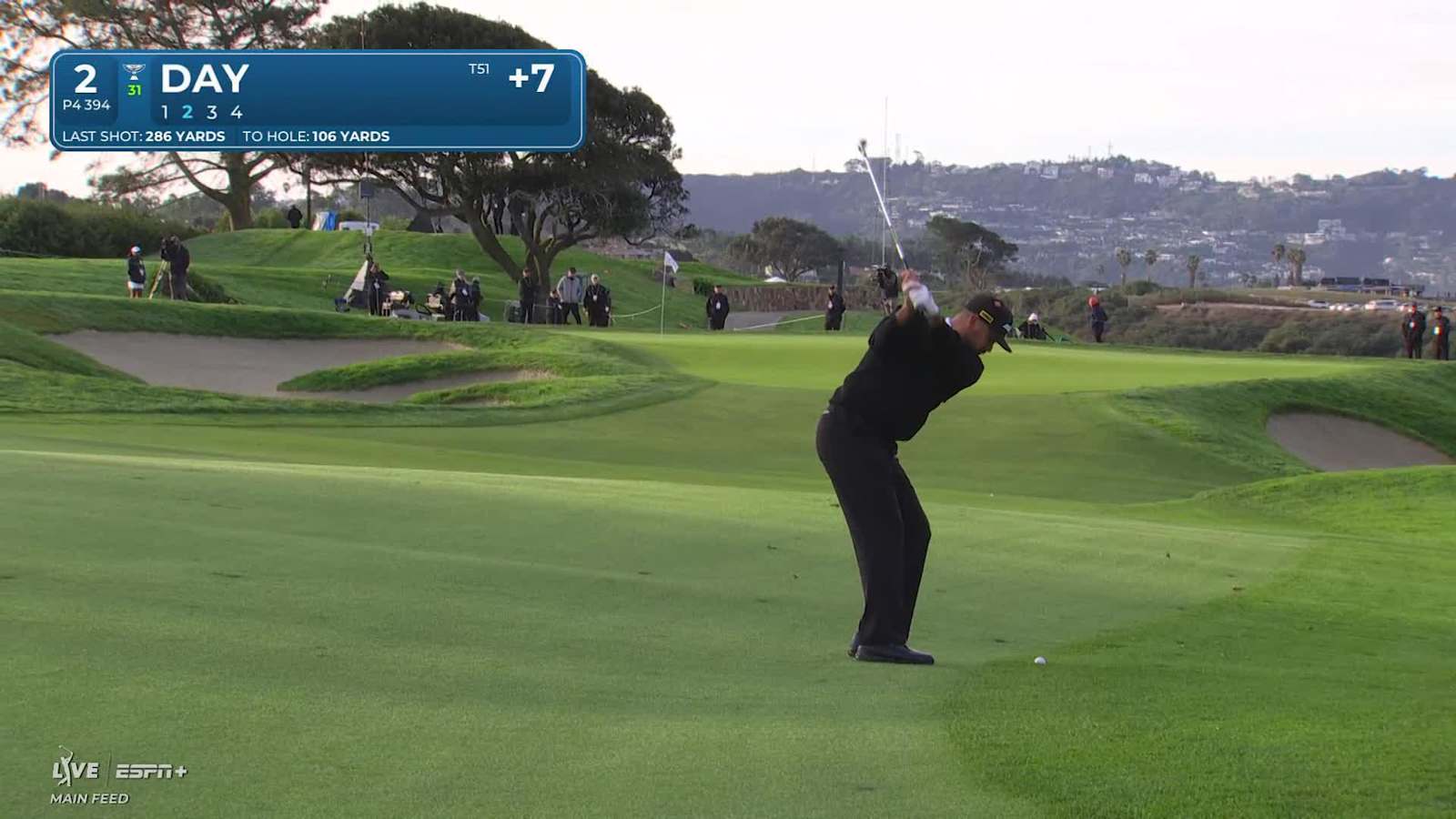 Jason Day's nice wedge leads to birdie at The Genesis