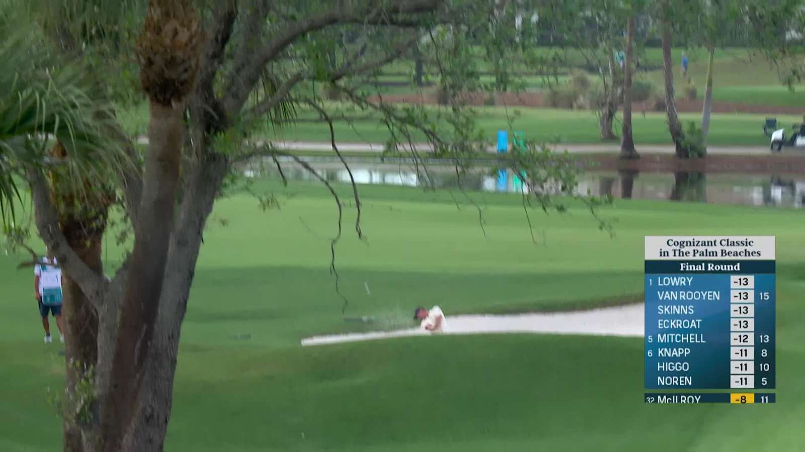 Rory McIlroy's dart from the fairway bunker leads to birdie at Cognizant Classic