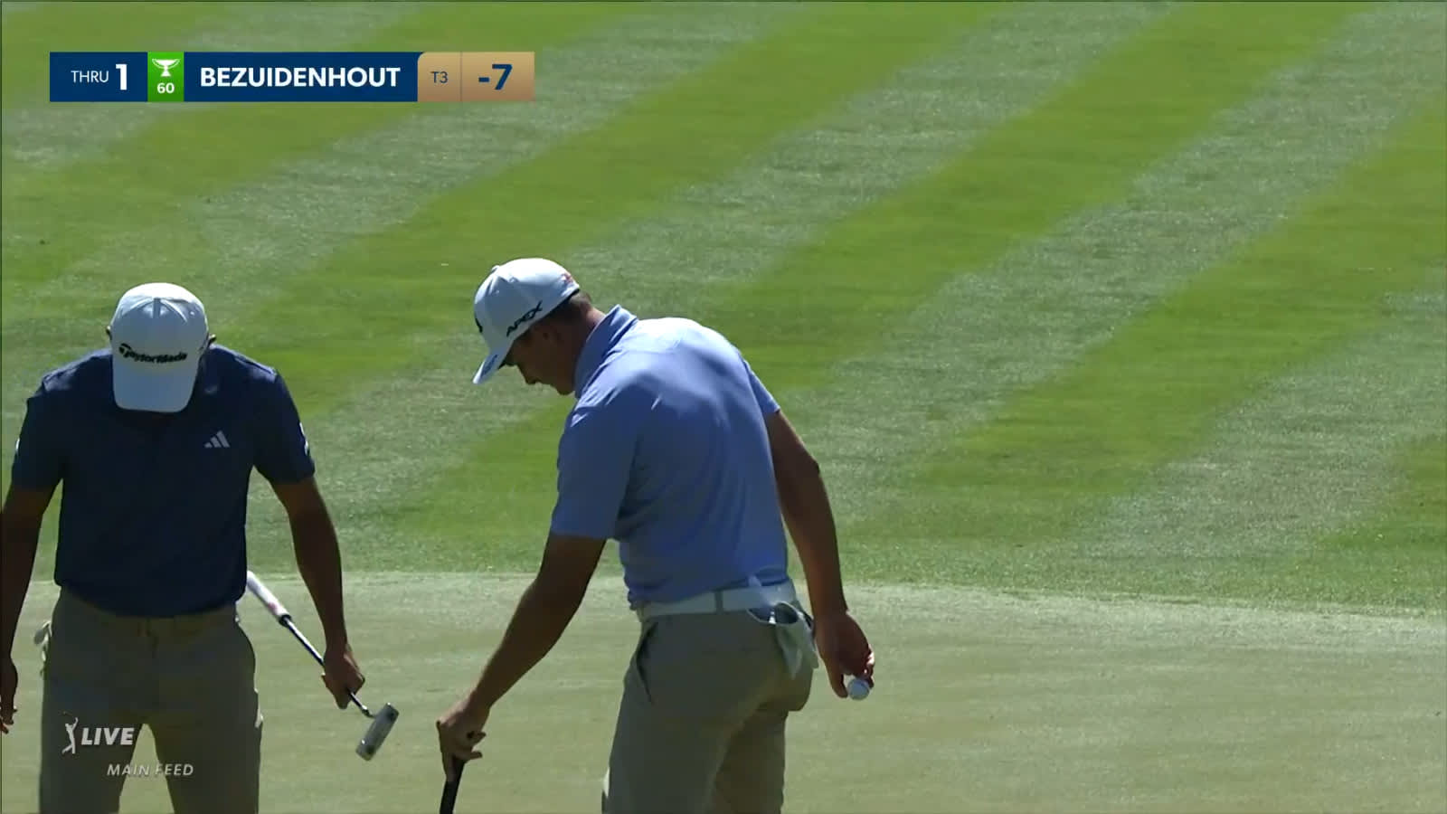 Christiaan Bezuidenhout makes birdie on No. 1 at THE PLAYERS