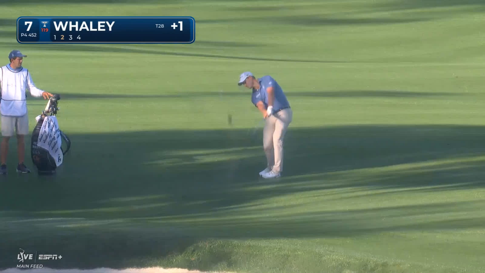 Vince Whaley holes out for eagle on No. 7 at THE PLAYERS