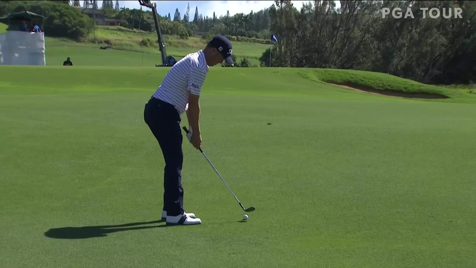 Justin Thomas shows off his short game at Sentry