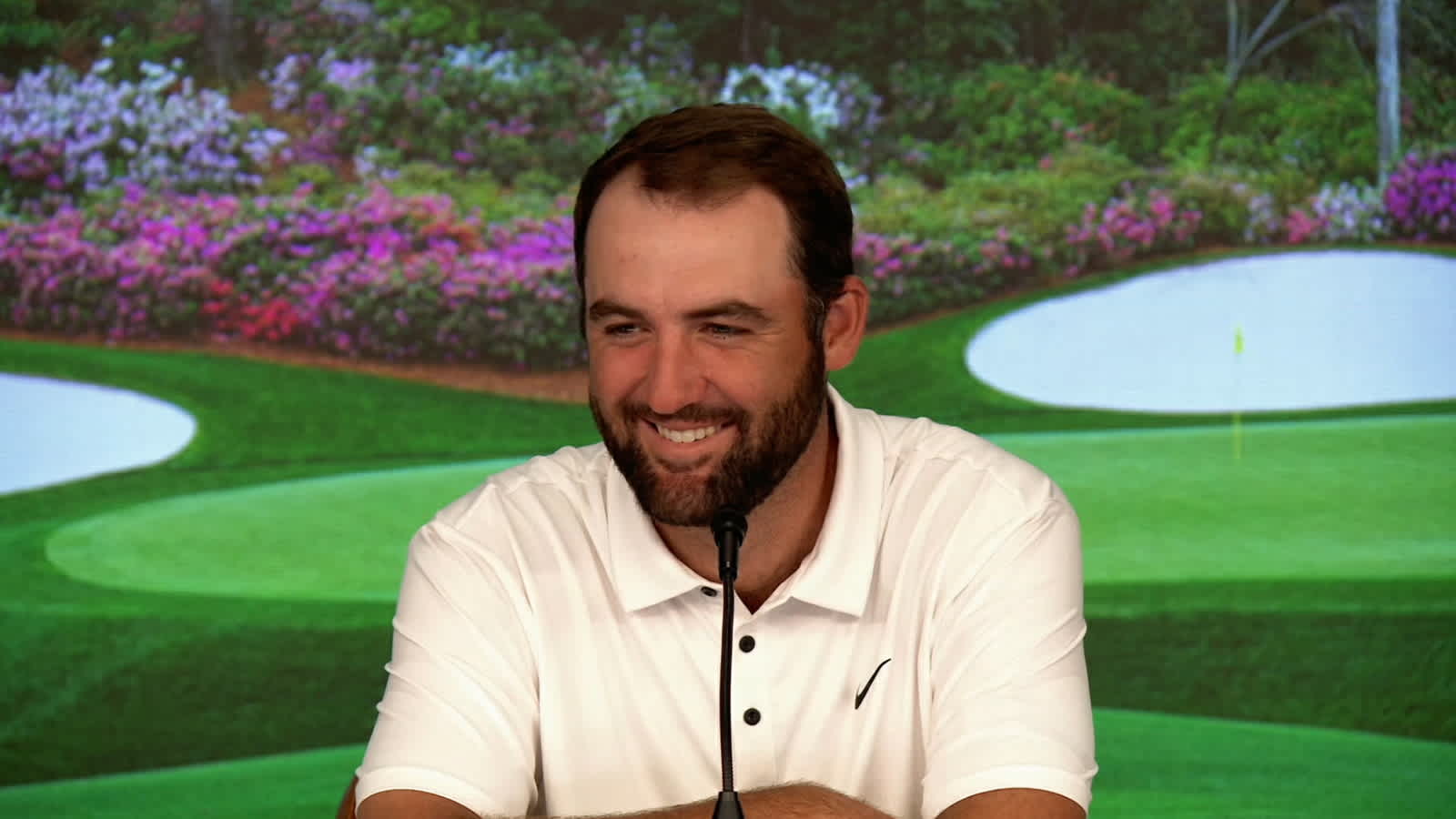 Scottie Scheffler on playing Augusta with his mother Diane