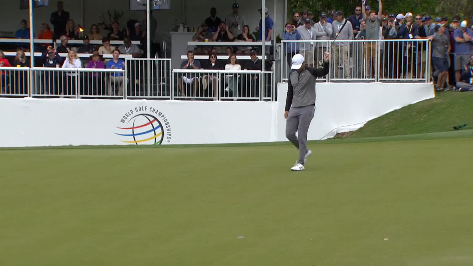 Lucas Bjerregaard sinks 29-foot eagle putt for Shot of the Day