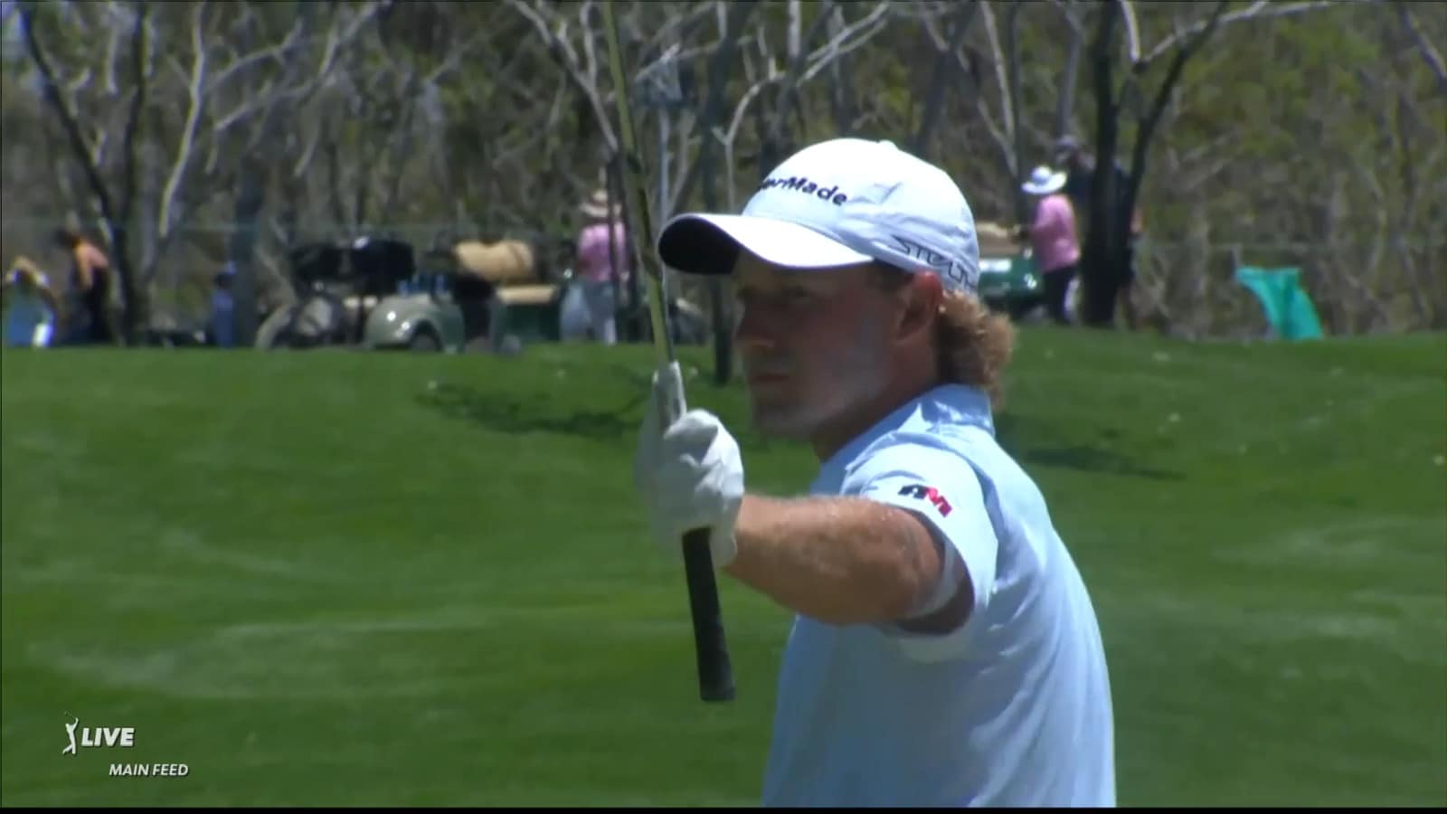 Austin Smotherman holes out for birdie at Mexico Open