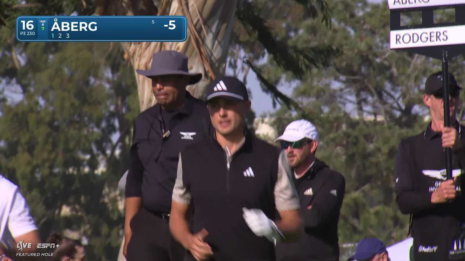 Ludvig Åberg sticks tee shot and birdies at The Genesis