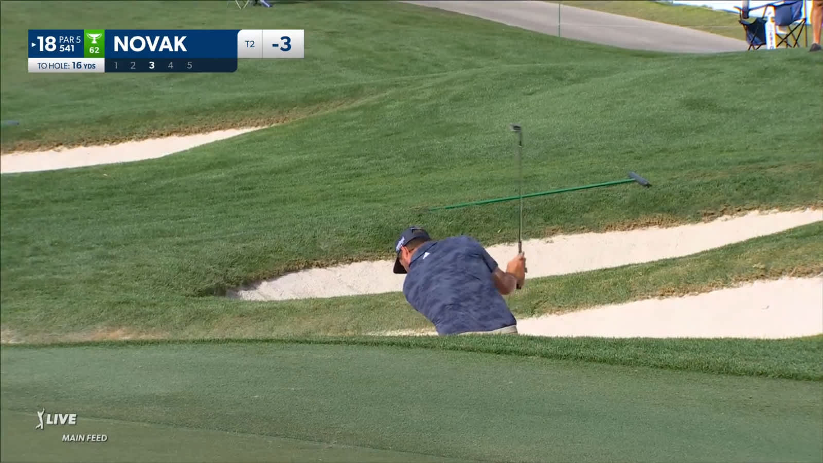 Andrew Novak's bunker play leads to birdie at Cognizant Classic