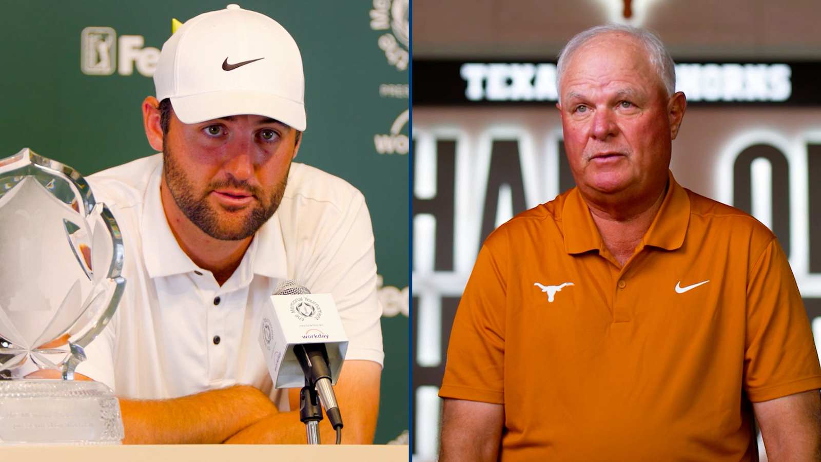 How Scottie Scheffler learned to be present at University of Texas