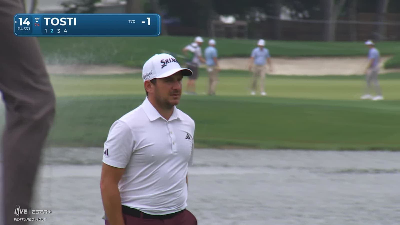 Alejandro Tosti makes birdie on No. 14 at THE CJ CUP