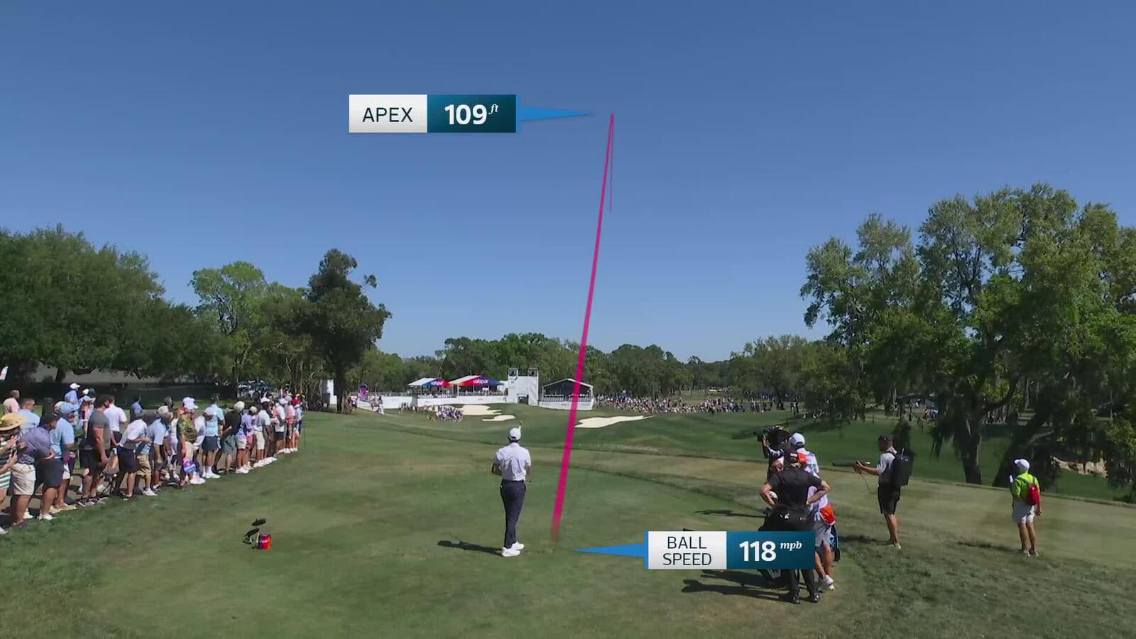 Jordan Spieth hits 176-yard tee shot to 9 feet, sets up birdie on No. 15 at Valspar