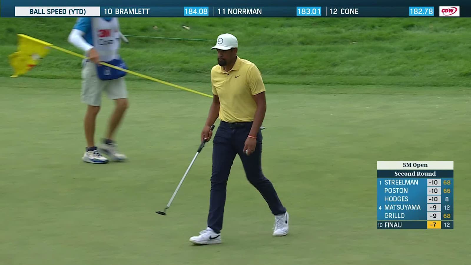 Tony Finau makes birdie on No. 12 at 3M Open