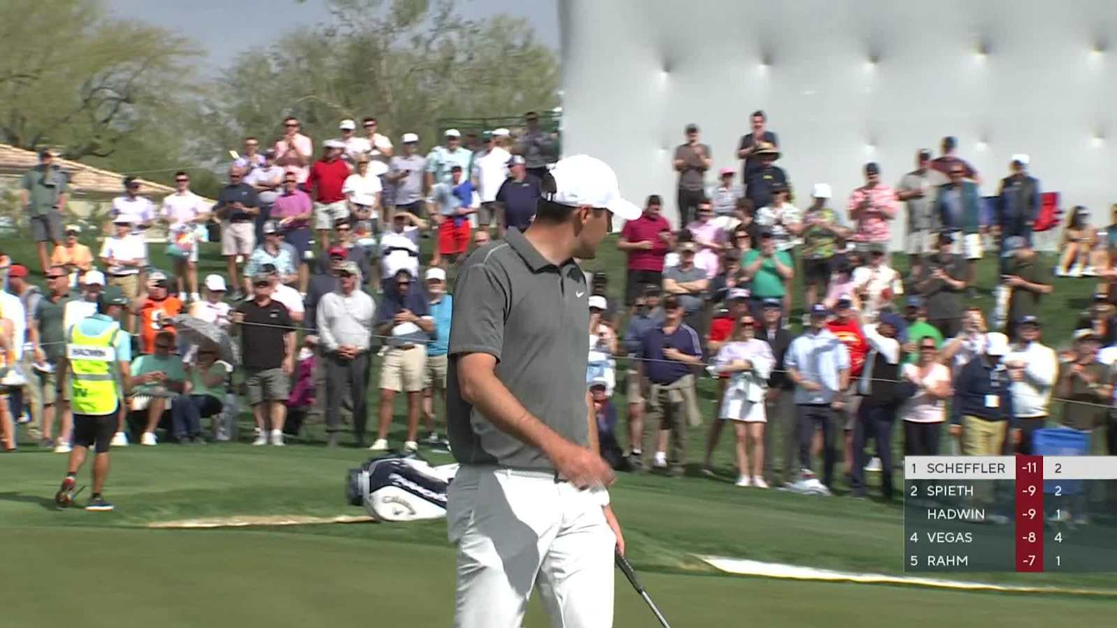 Scottie Scheffler's 47-foot birdie putt at WM Phoenix Open