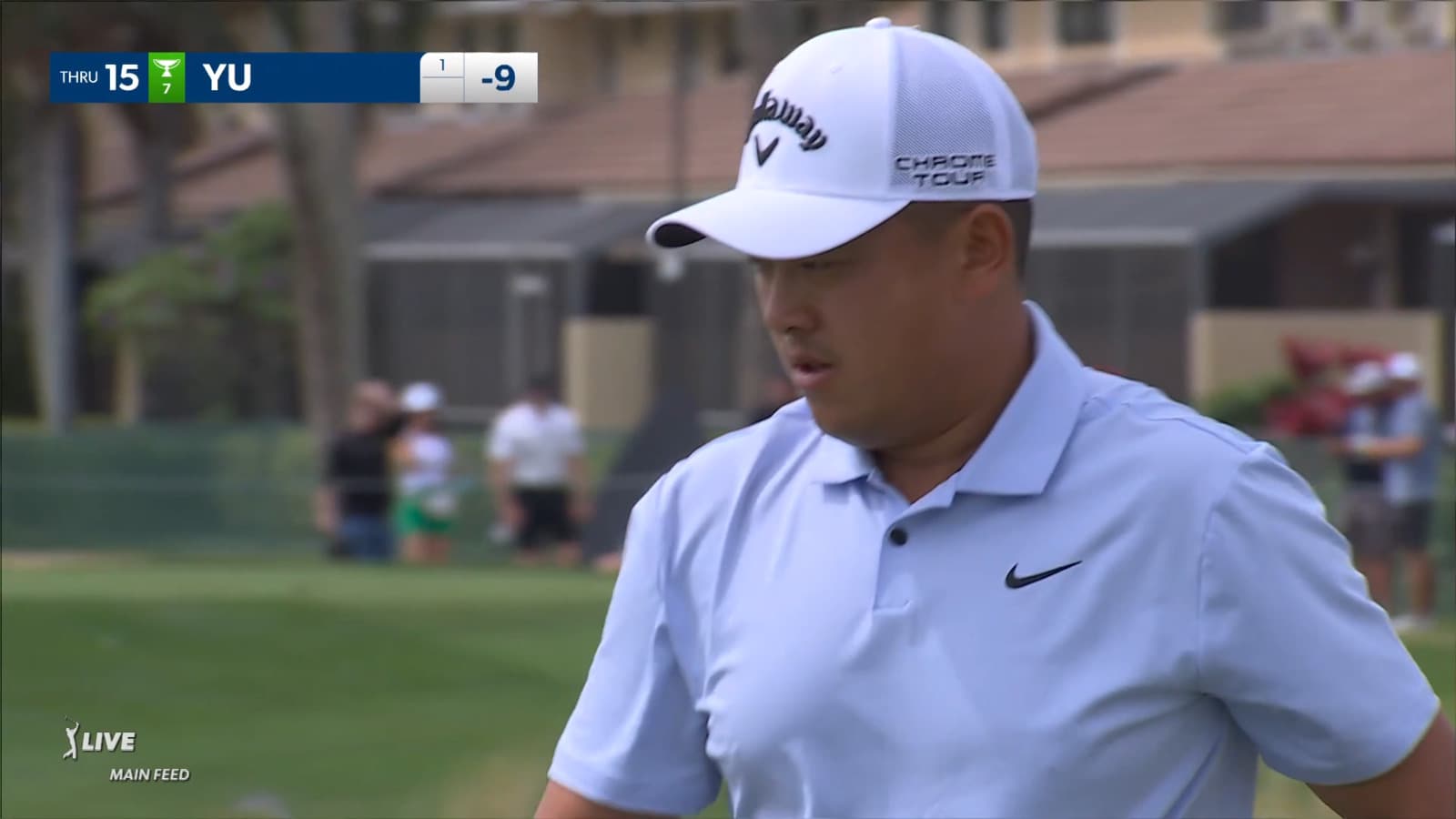 Kevin Yu extends his lead at Cognizant Classic