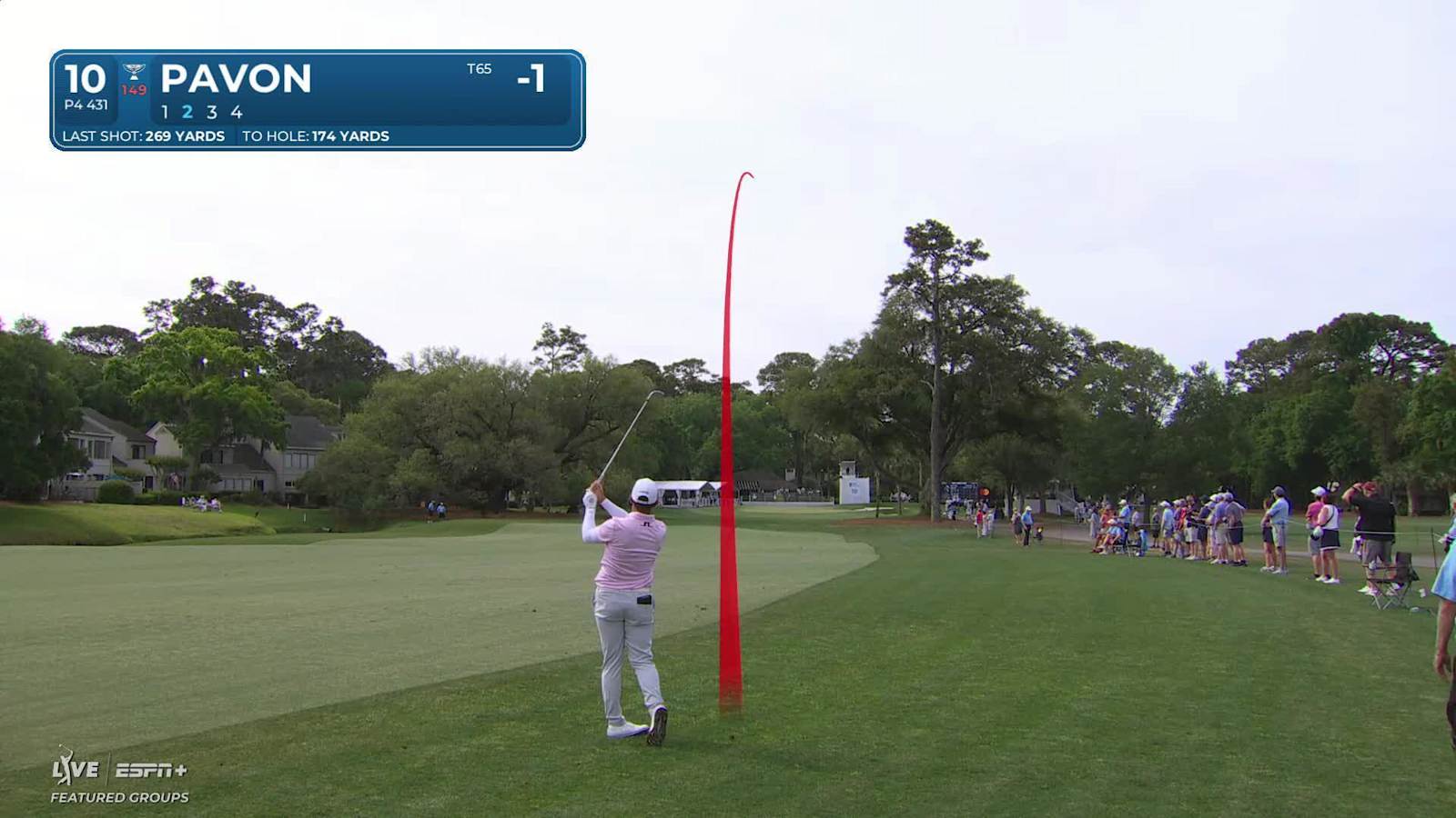 Matthieu Pavon trickles in 39-foot birdie putt at RBC Heritage