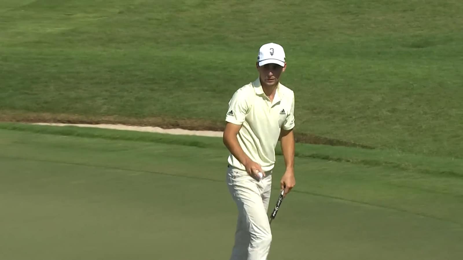 Joaquin Niemann makes birdie putt on No. 5 at TOUR Championship