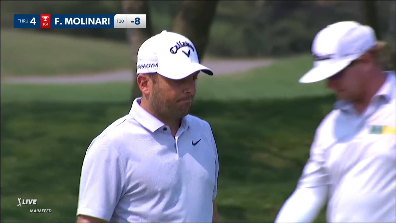 Francesco Molinari makes 18-footer for birdie at Mexico Open