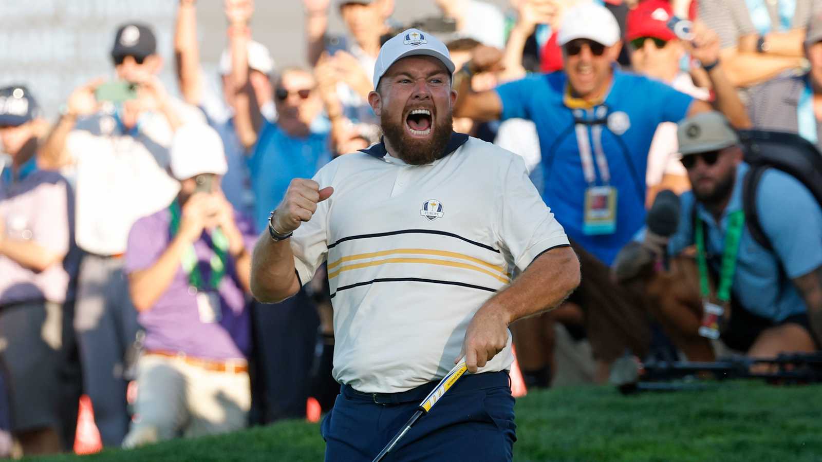 Shane Lowry's electrifying putt to retain Ryder Cup leads Shots of the Week