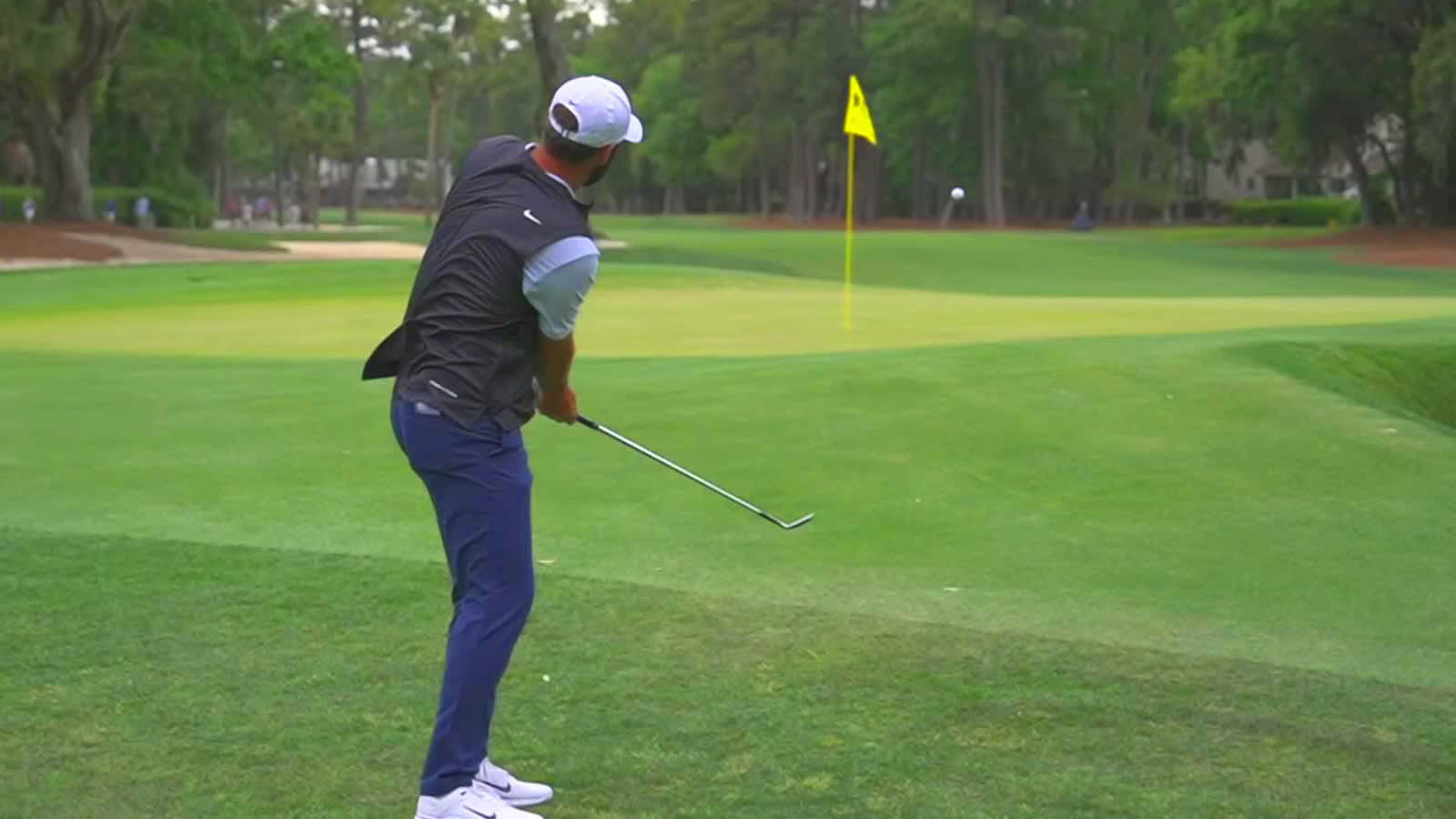 Scottie Scheffler's impressive eagle hole-out at RBC Heritage