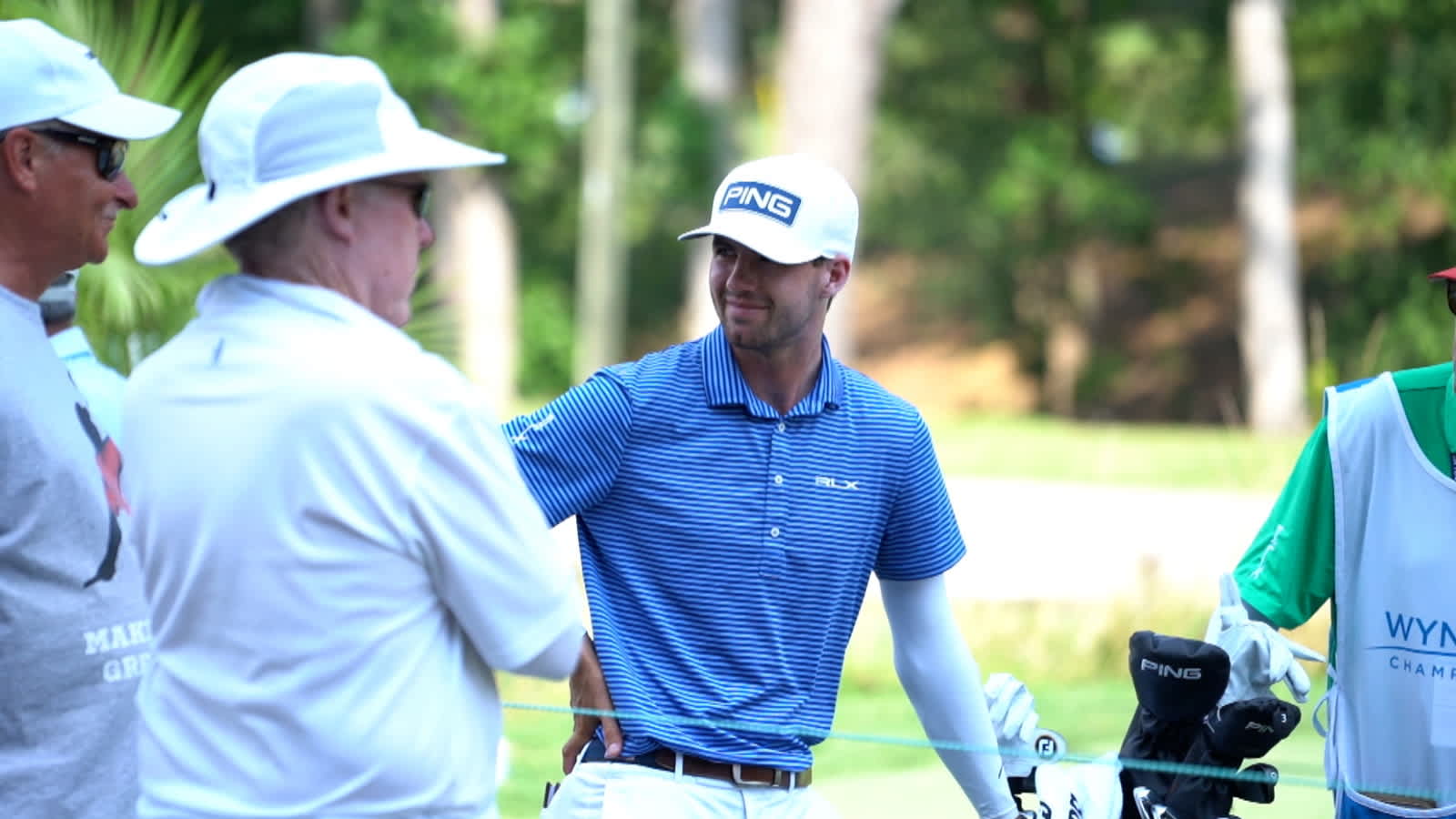 Alex Smalley’s local support at Wyndham Championship