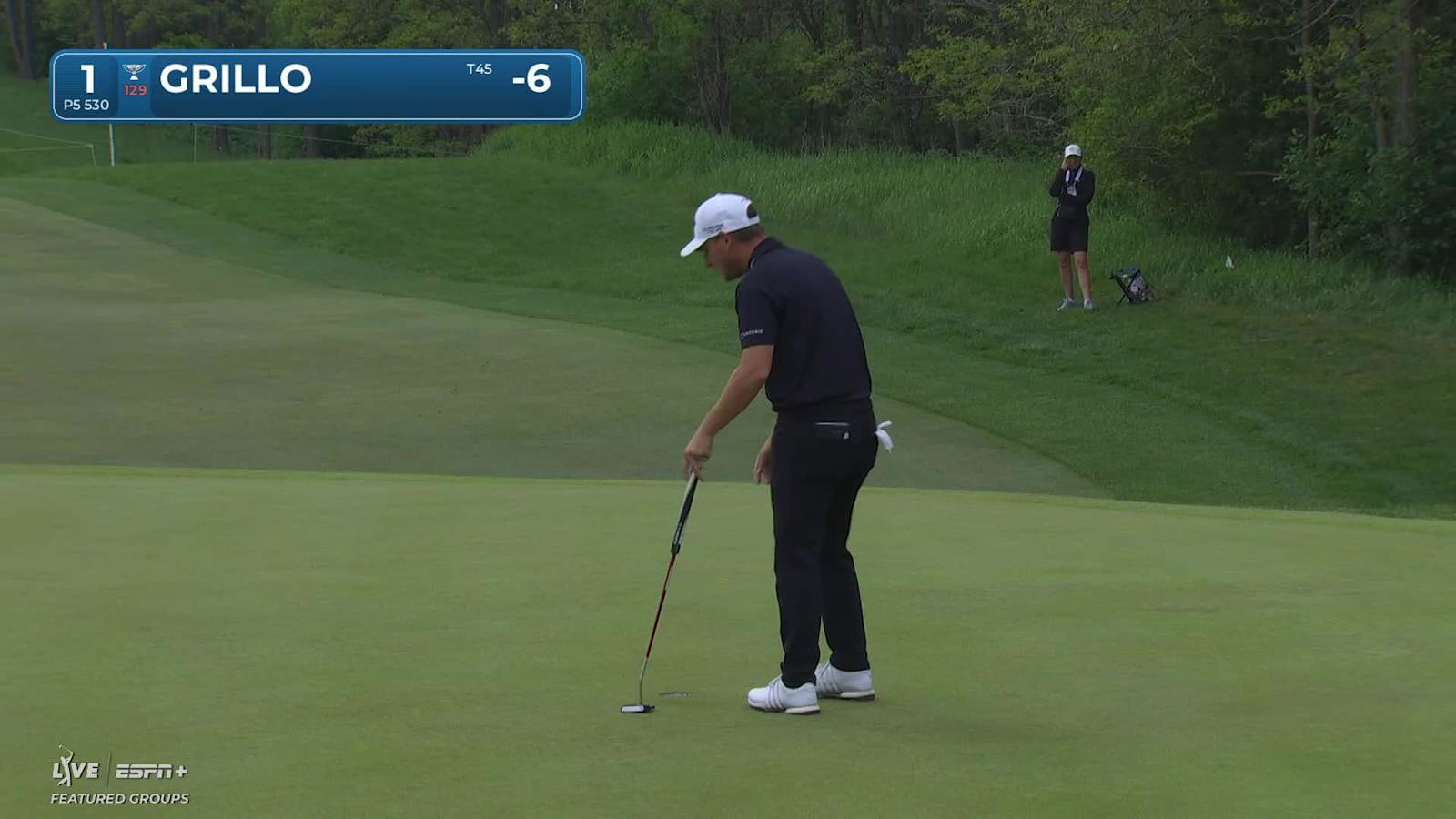 Emiliano Grillo makes birdie on No. 1 at RBC Canadian