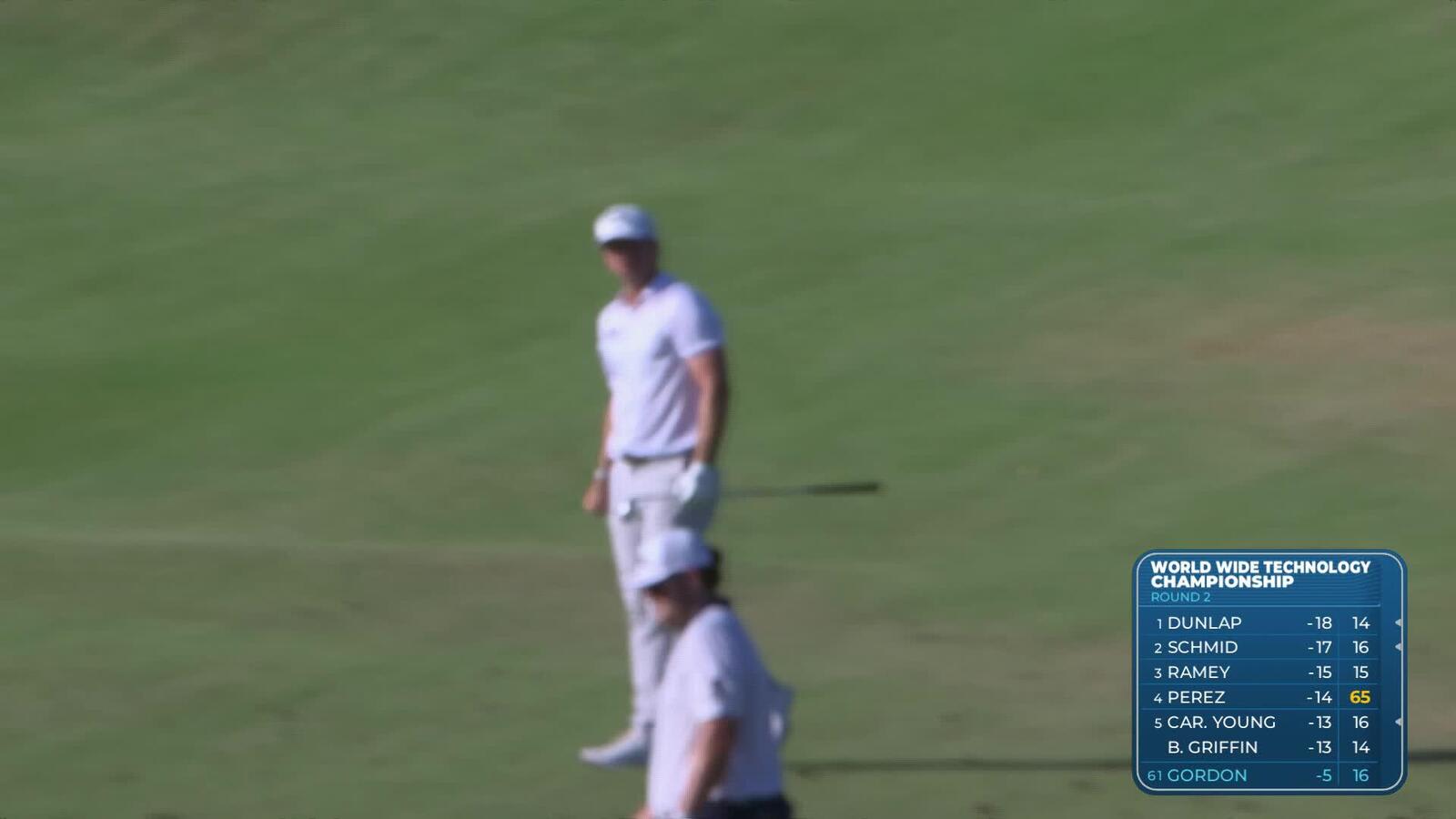 Will Gordon makes Eagle on No. 17 at World Wide Technology