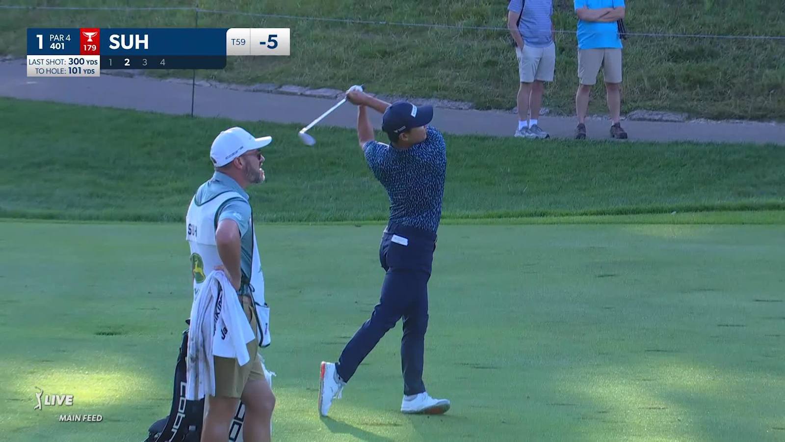 Justin Suh dials in second to yield birdie at John Deere