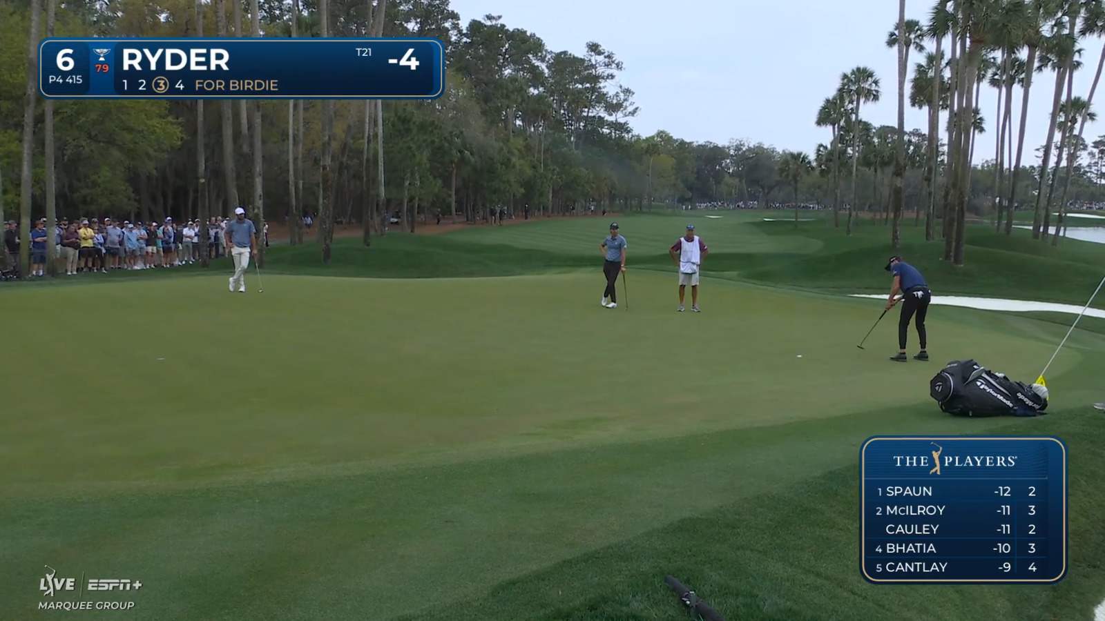 Sam Ryder sinks 33-foot birdie putt at THE PLAYERS
