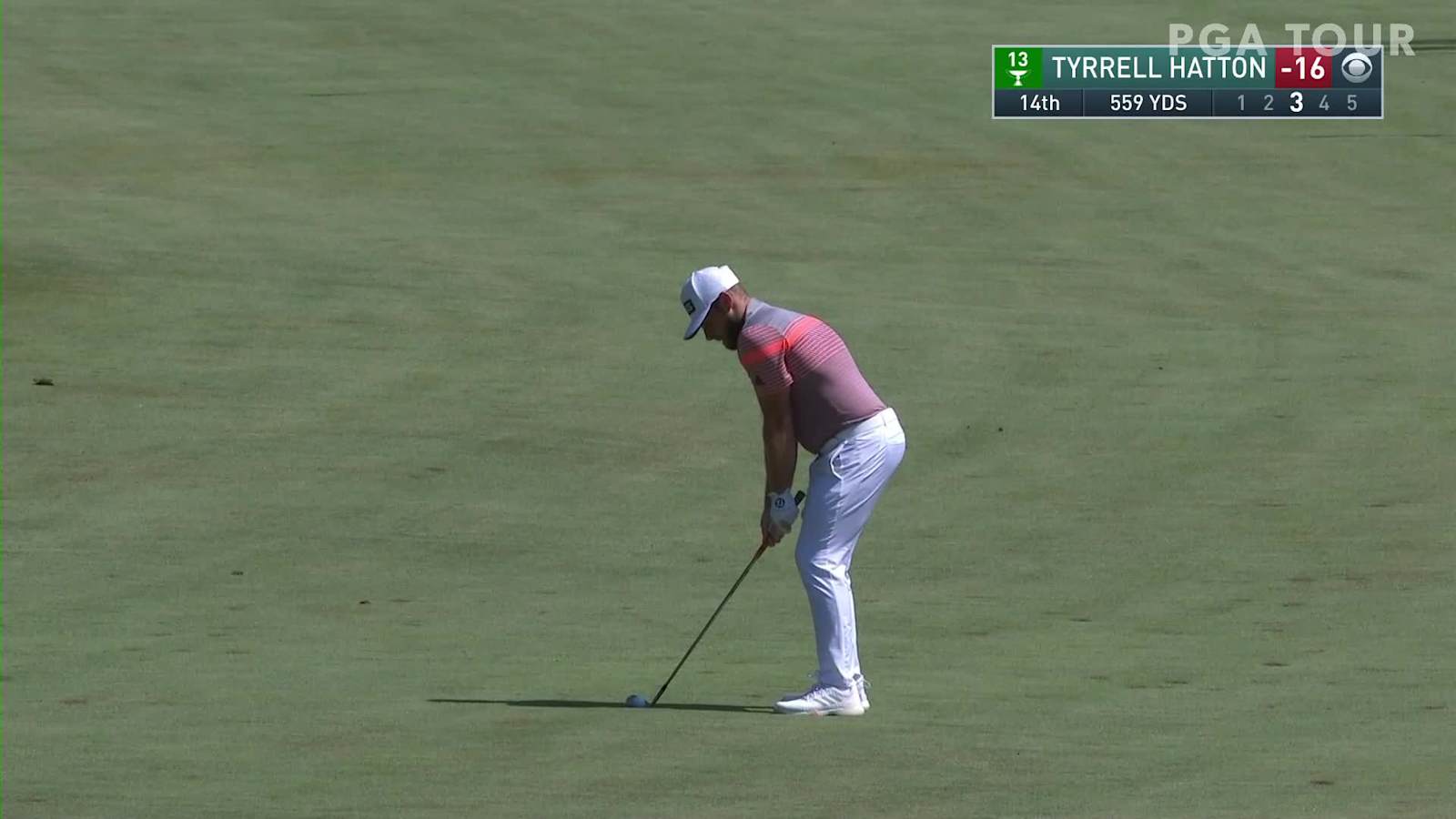 Tyrrell Hatton uses nice approach to set up birdie at Rocket Mortgage