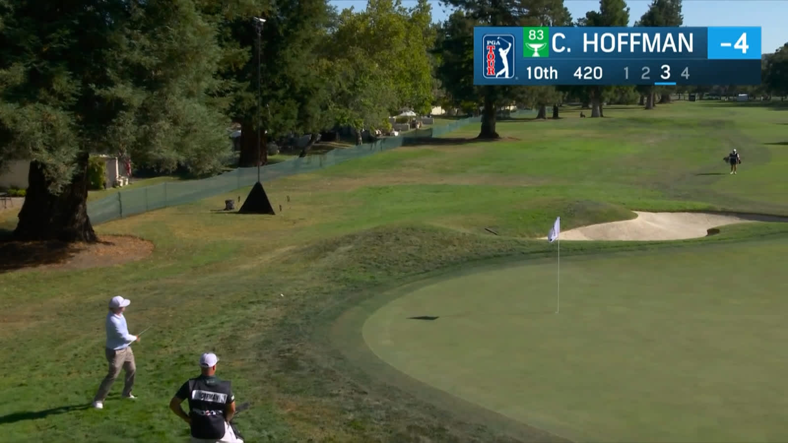 Charley Hoffman chips in for birdie at Procore