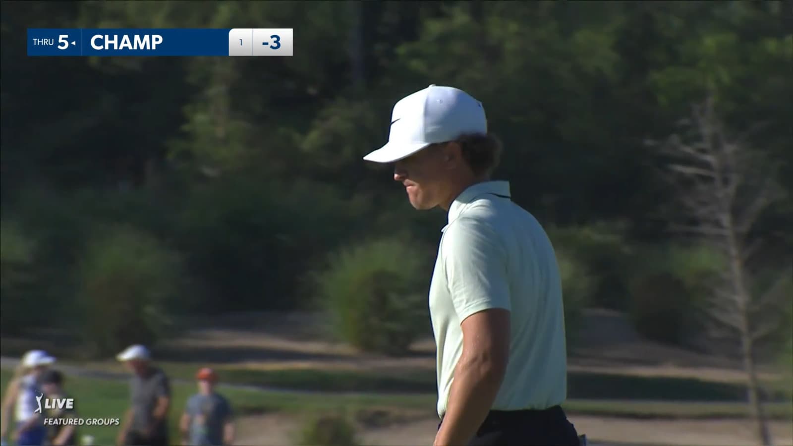 Cameron Champ uses power to advantage and makes eagle at Mexico Open