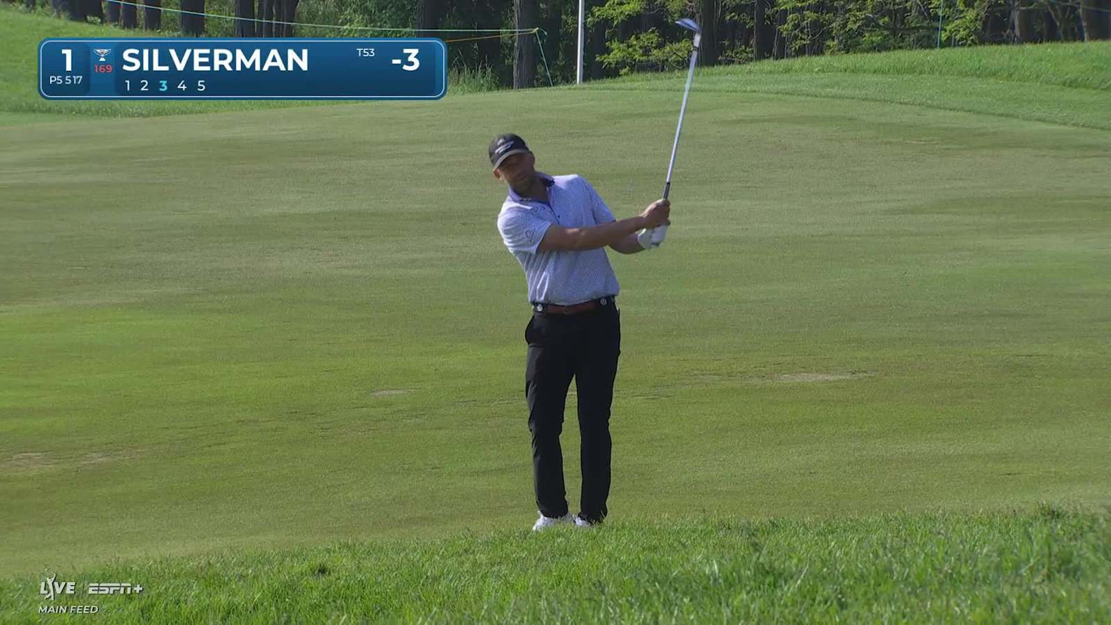 Ben Silverman makes birdie on No. 1 at RBC Canadian