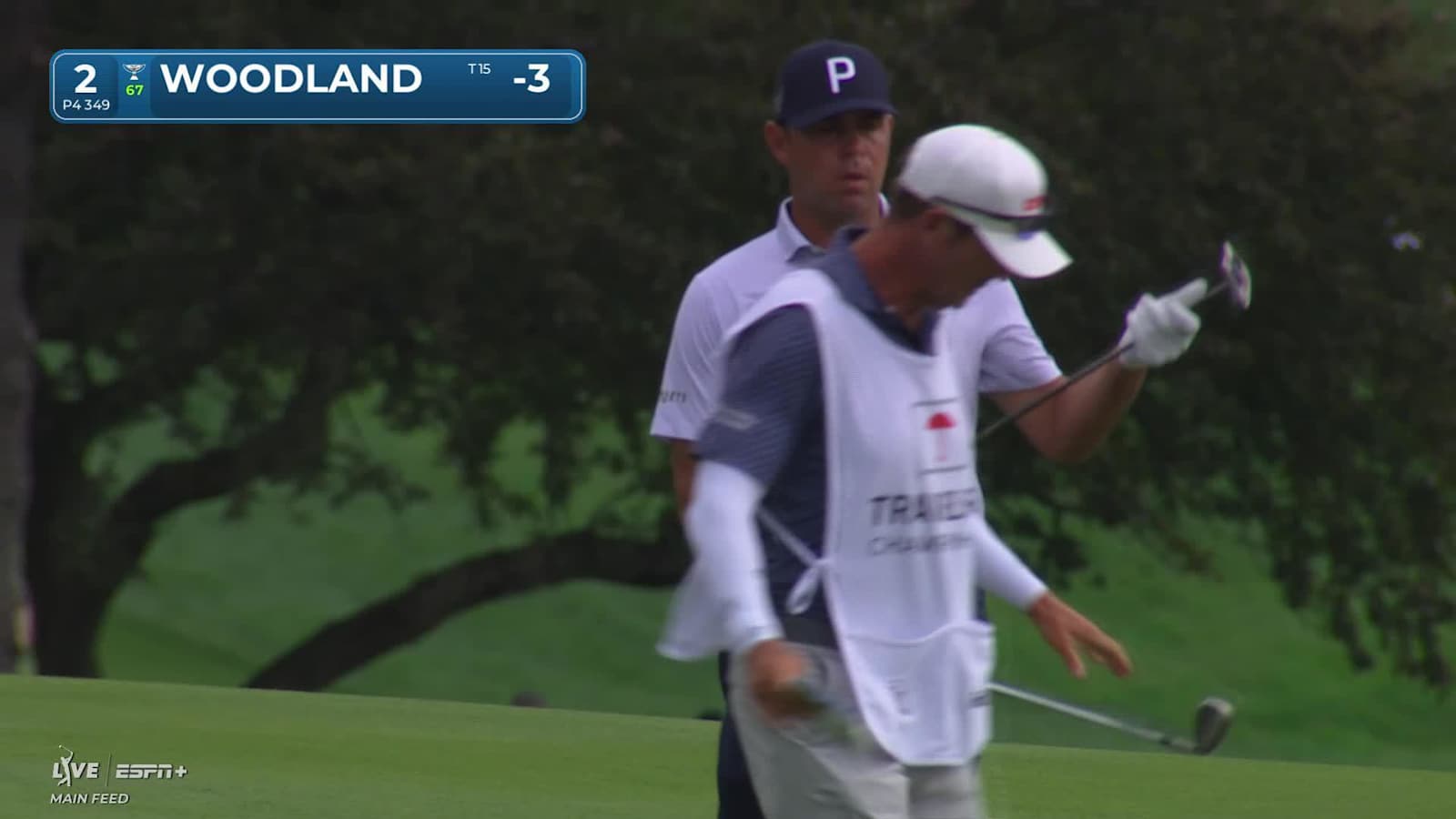 Gary Woodland makes birdie on No. 2 at Travelers