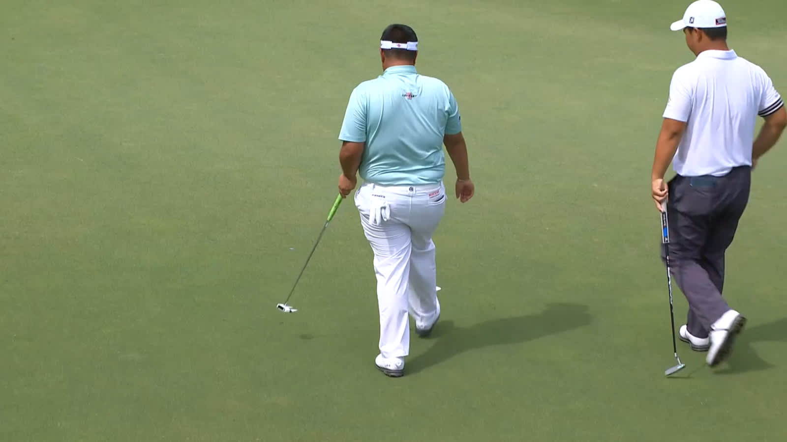 Kiradech Aphibarnrat'a 192-yard approach to 10 feet leads to birdie at Wyndham