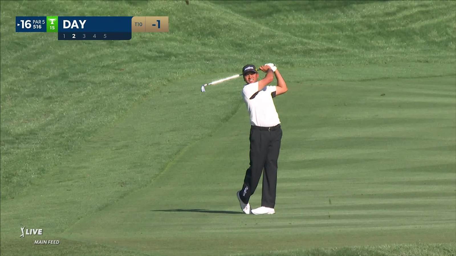Jason Day makes birdie on No. 16 at THE PLAYERS