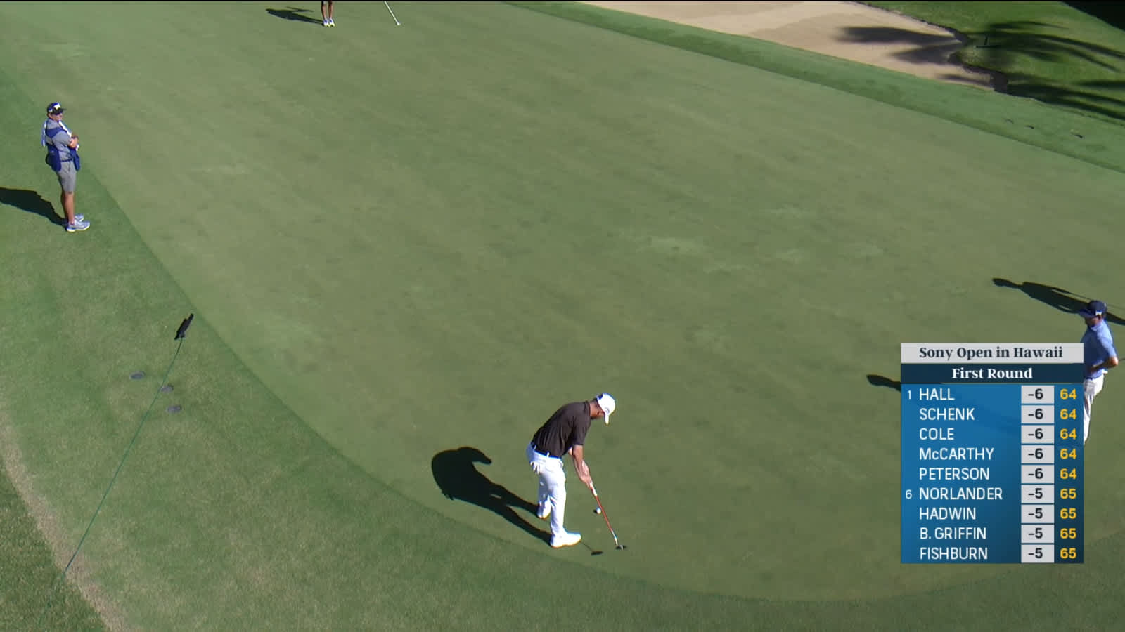 Emiliano Grillo's ridiculous 58-foot birdie putt at Sony Open